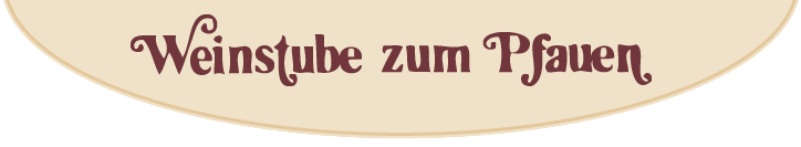 Weinstube zum Pfauen Logo